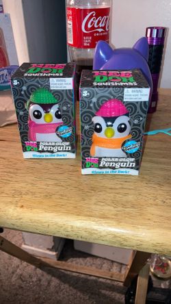Nee Doh Polar Penguin Glow