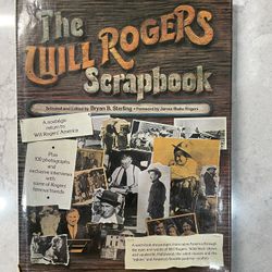 Will Rogers Book And Belt Buckle