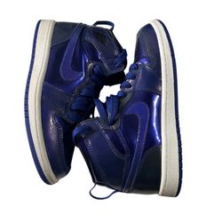 Nike Air Jordan 1 Retro High Deep Royal - Size 1.5y Anti Gravity Machines - 2016