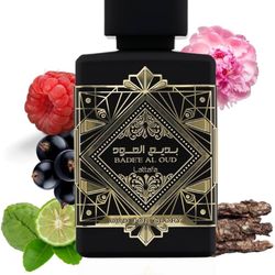 Lattafa Perfumes Bade'e Al Oud, Oud for Glory for Unisex Eau de Parfum Spray, 3.4 Ounce