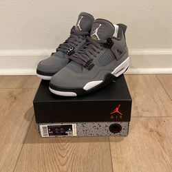 Jordan 4 Cool Grey, Size 8