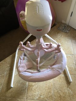 Fisher price princess swing