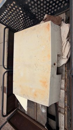 1984 Chevy Monte Carlo hood lid.