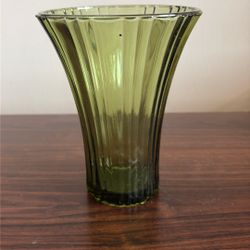 Depression Glass Vase