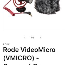 Rode VideoMicro (VMICRO) - Compact On-Camera Microphone