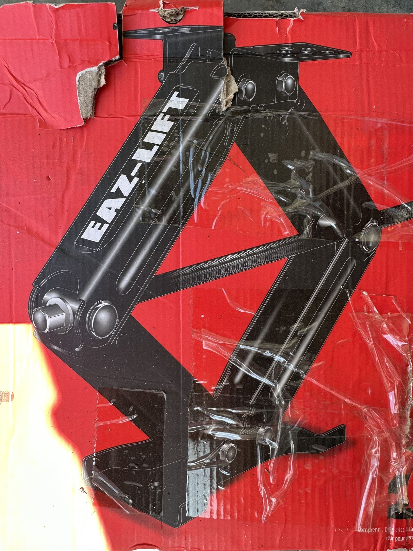 EazLift 24" RV Stabilizing Scissor Jack, Fits PopUp Campers. for Sale