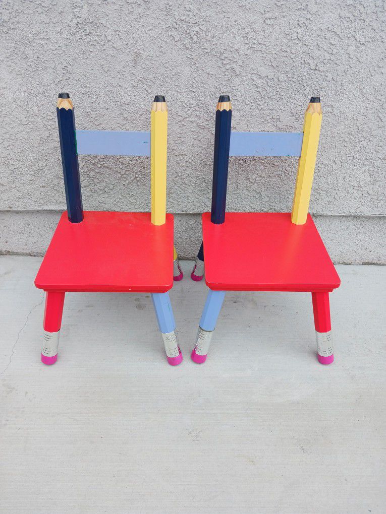 Pencil Kid Chairs 