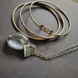Bracelet, Ring Necklace Set 
