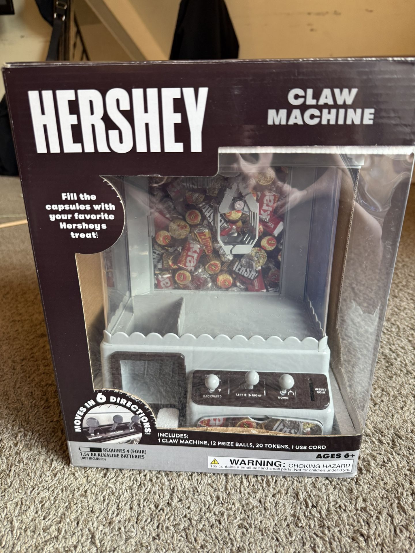 Hershey Claw Machine