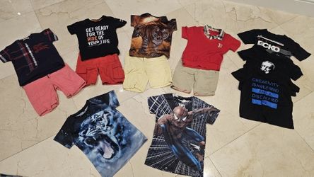 Cute Sets 5-6t (9 shirts, 4 Shorts)