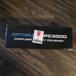 Optimum Cordless RPC3000 Rotary Polisher for Car Detailing, Rotary Orbit, 3 Batteries