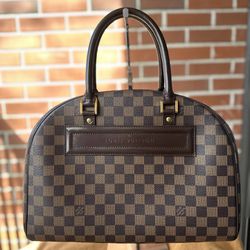 Louis Vuitton Nolita Bag - Authenticated With QR Code For Reference