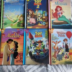Set Of 6 Disney Books