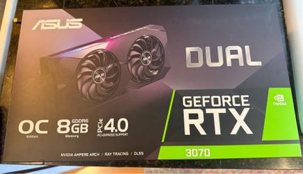 ASUS Dual RTX 3070 8gb