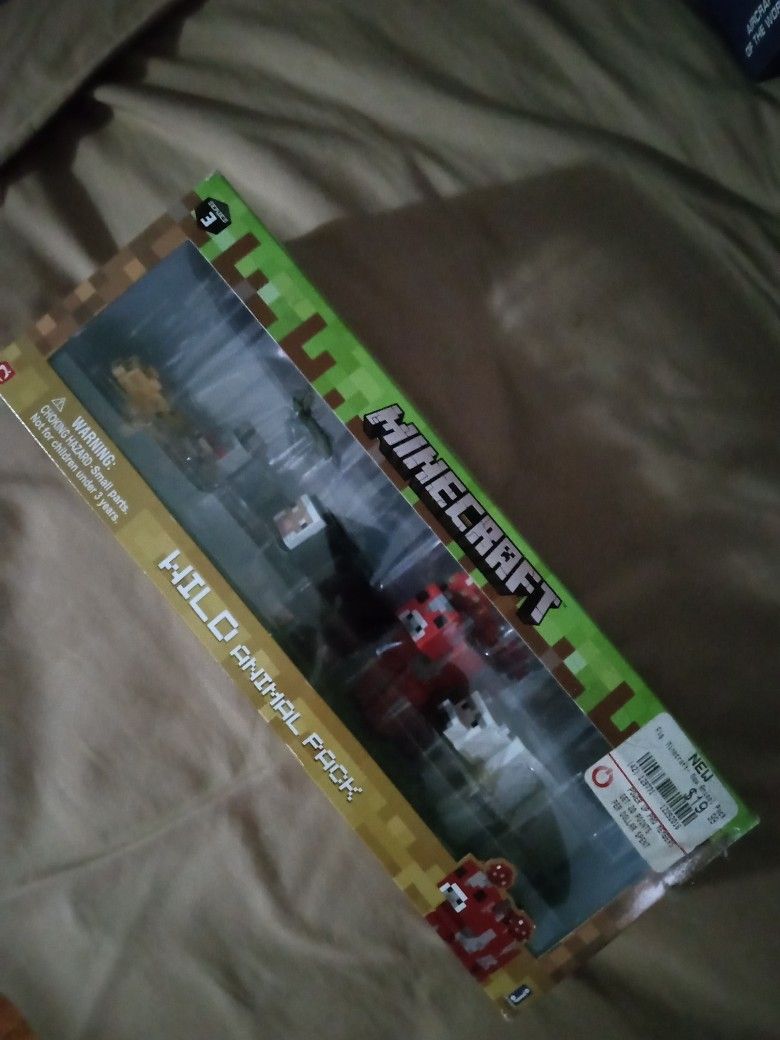 Minecraft Toy Animal Set