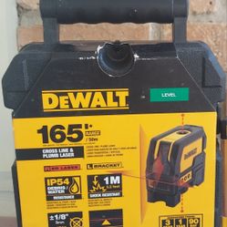 Dewalt Crossline And Plumb Laser 