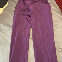 Purple Joggers