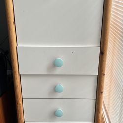 5 Drawer Chest With Desk Flap