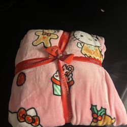 Hello Kitty Plush Blanket