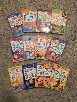 13 Book Set. 1-12 Of My Weird School Daze Excellent Condition