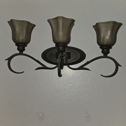 Bathroom Vanity Mirror & Light Set