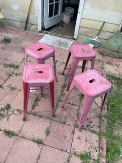 Metal stools
