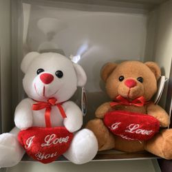 24 VALENTINES TEDDY BEARS 4 INCHES