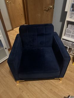 Navy blue Lounge Chair