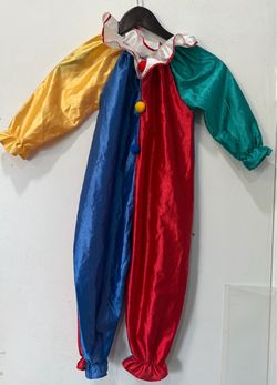 Toddler Clown Halloween Costume size3/4t