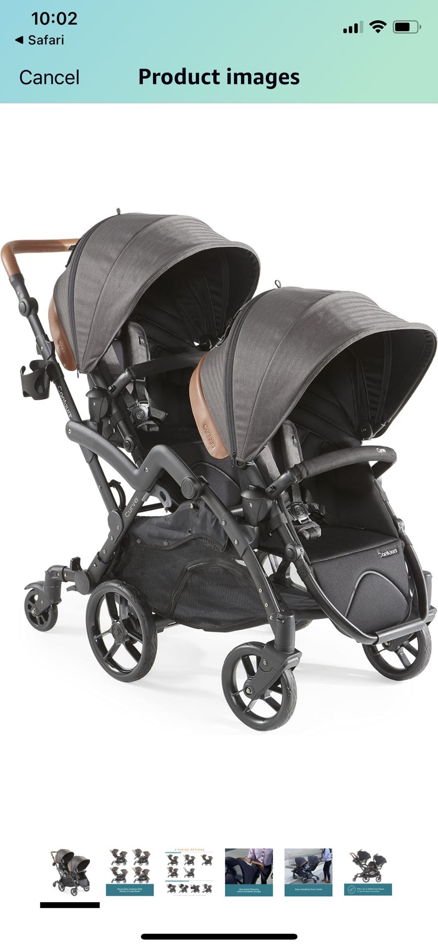 Contours Double Stroller