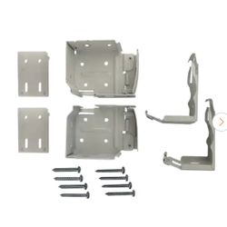 2.5 Inch Cordless Faux Wood Side Mount Brackets