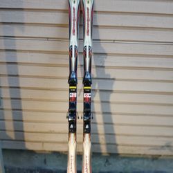 Rossignol Bandit X Free Ride 177cm With Salomon S912 Ti Easy Adjust Bindings