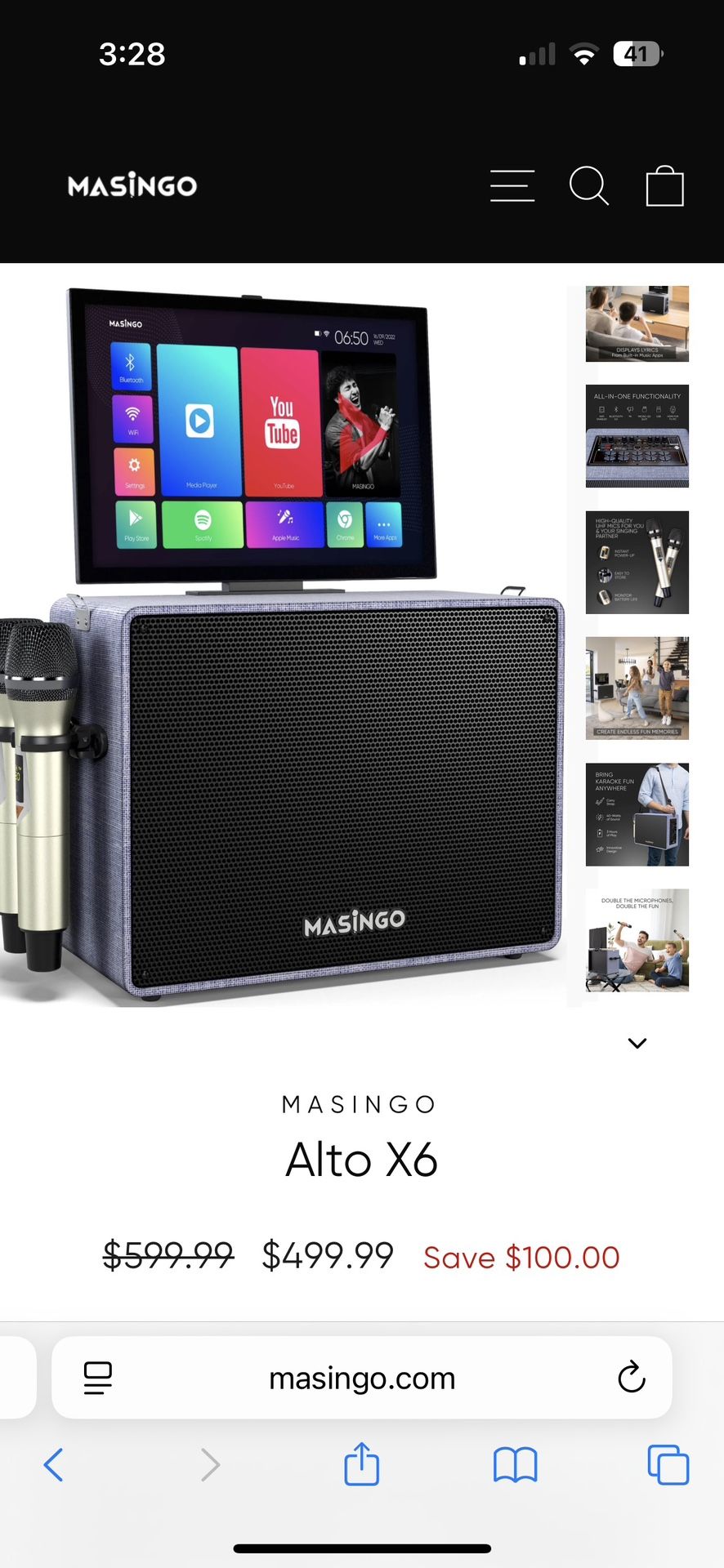 Masingo Karaoke Machine