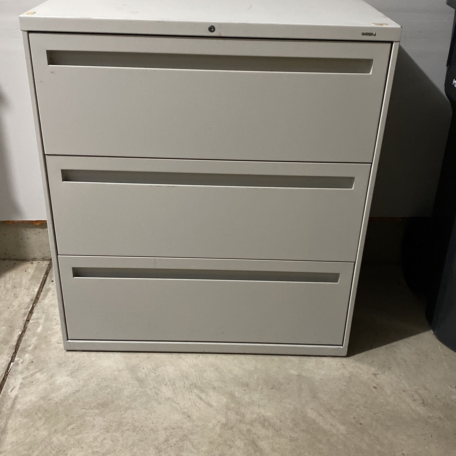 Large 3 Drawer File Cabinet
