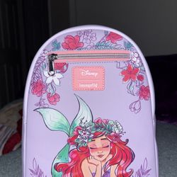 Loungefly Disney The Little Mermaid Floral Dream Mini Backpack