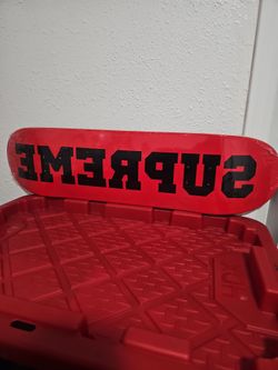Supreme reverse skate deck