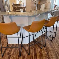 Bar Stools New in Original Packagings Set of 4 Retailed For $639.98.