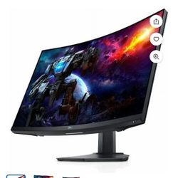 27' Dell Curved Monitor 