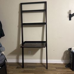 Desk with 2 Shelves