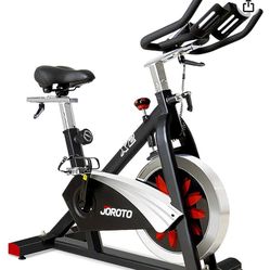 Joroto X2 Stationary Exercise Bike with Mat 