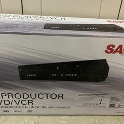 SANYO DVD player/ VHS 