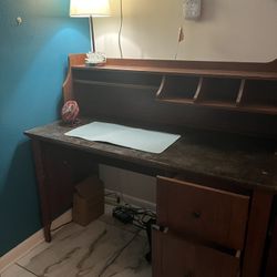 Maple Wood Computer Desk 