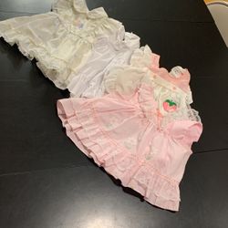 Four In One 12 Month Baby Girl Easter Dress