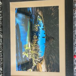 Hamilton Pool Picture & Frame