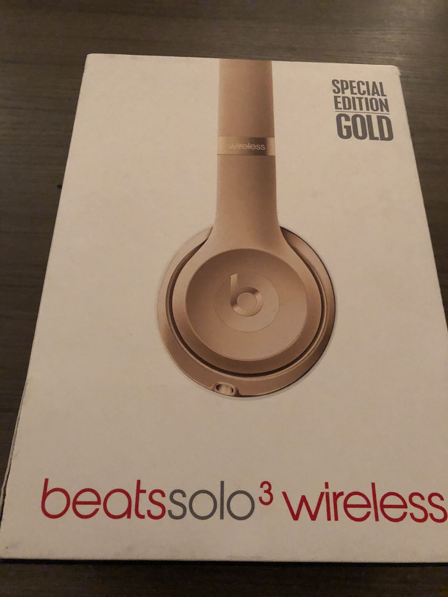 Beats Solo 3 Wireless Special Edition Gold