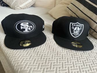 49ers & Raiders Fitted Hats