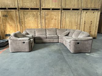 Sectional Sofa With Oversized Chair – $350 Obo