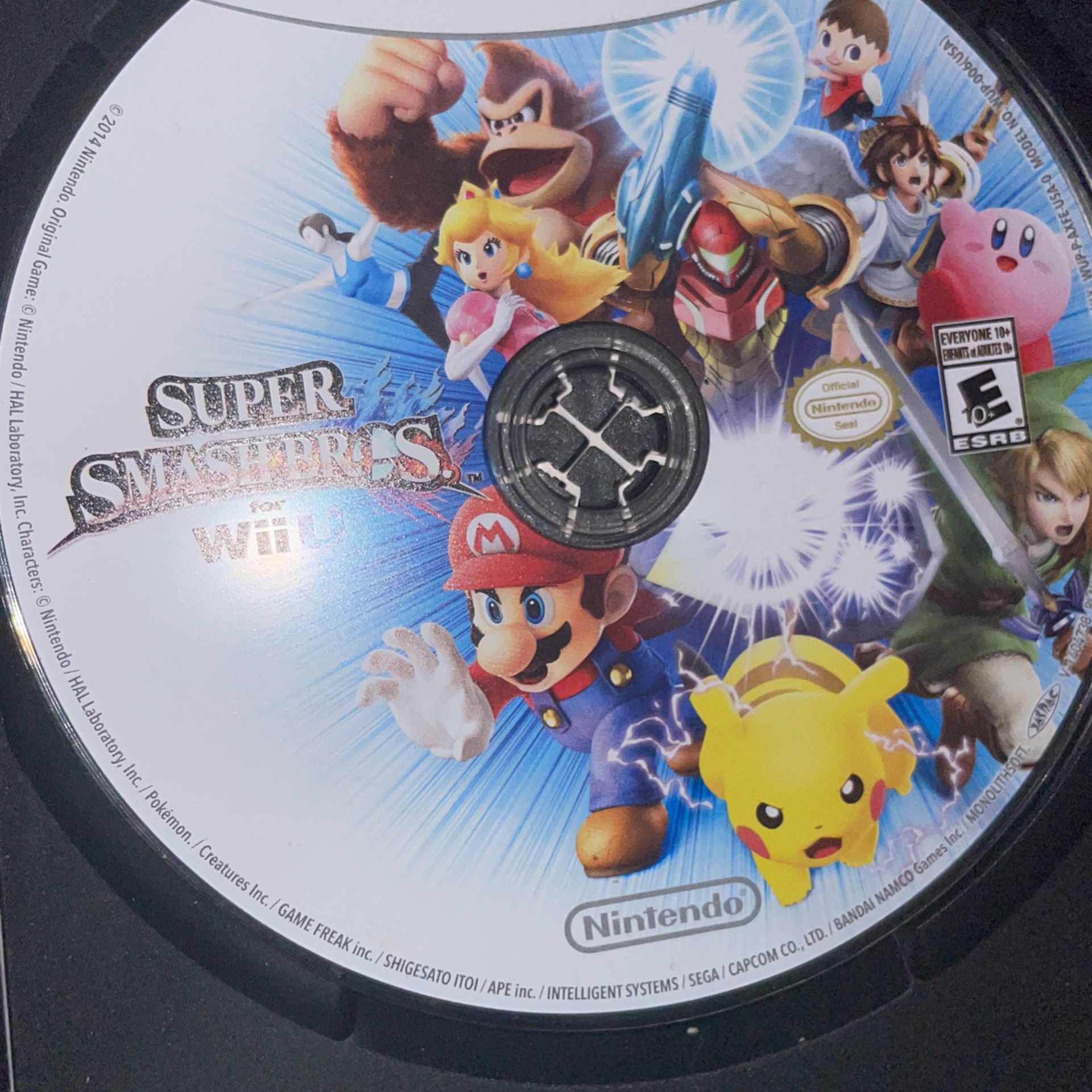 Super Smash Bros For Wii U 