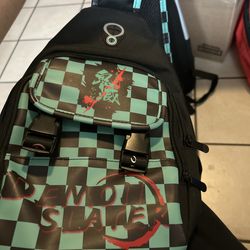 Demon slayer sling backpack