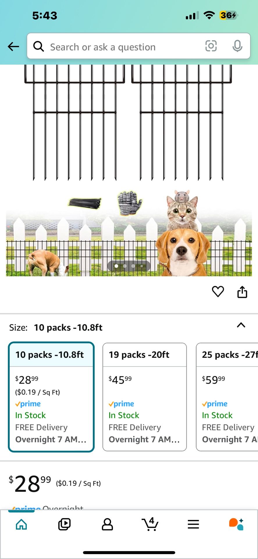 Animal barrier fence